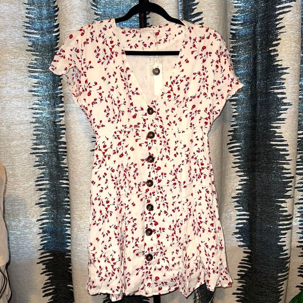 NWT Olivaceous Floral Mini Dress size S